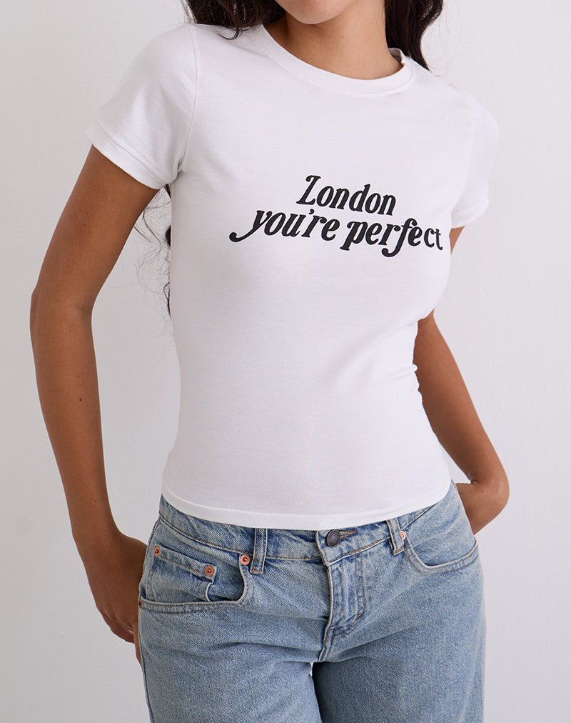 Image de l'édition limitée de London You're Perfect Tee