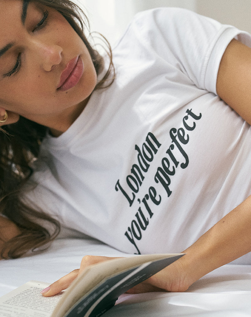 Edition limitée London You're Perfect Tee