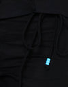 Lin noir avec ceinture