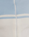 Panneau bleu avec blanc