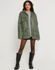 Image de la veste Tavira en PU Military Green