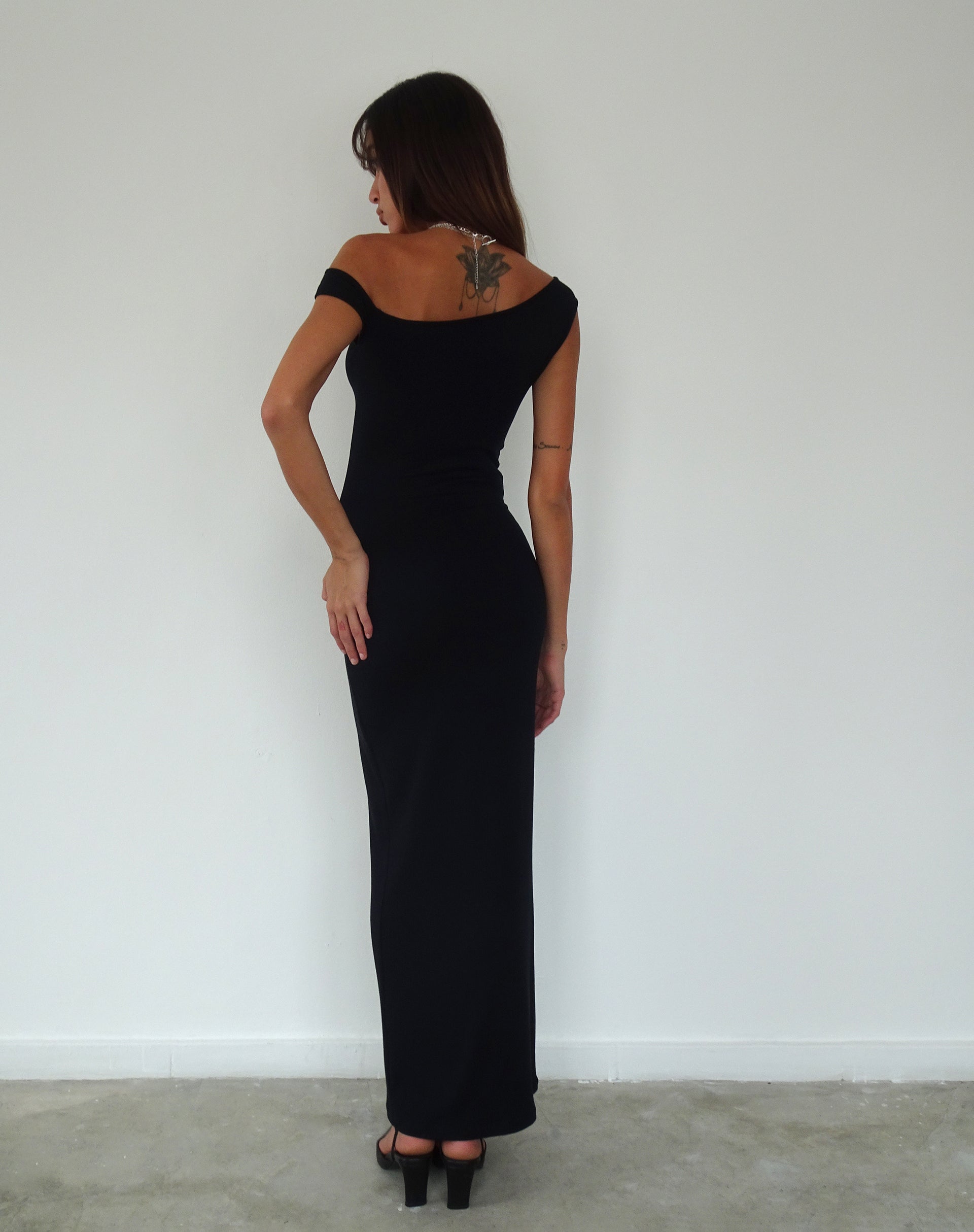 Image de Tehyun Maxi Dress in Rib Black