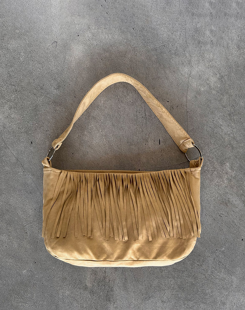 Sac à glands Teria en daim Tan
