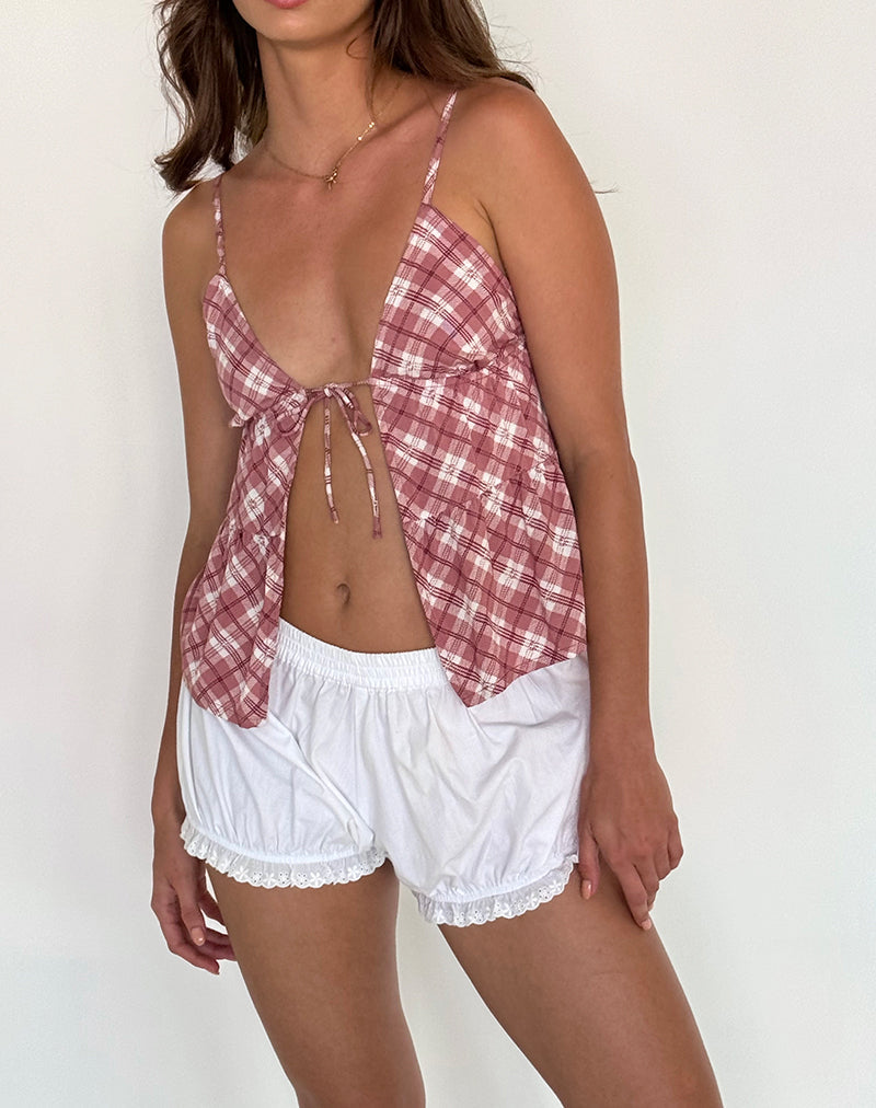 Image de Tezza Top in Pink Tartan