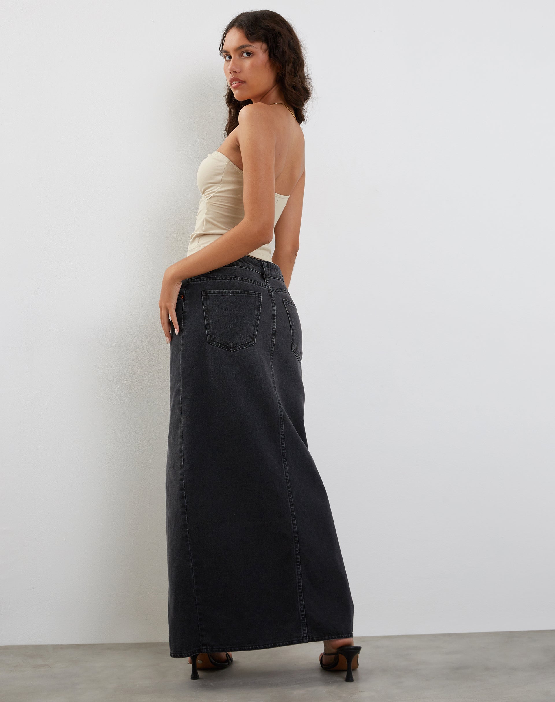 Image de Tifose Bandeau Twist Front Top in Coconut Milk