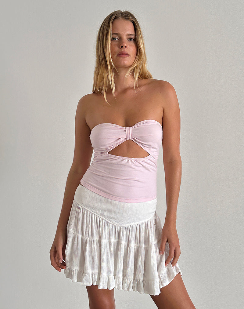 Image de Tifose Twist Front Top in Light Pink