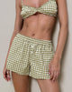 Image de Laboxe Short en vichy olive