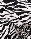 Zebra noir et blanc des années 90