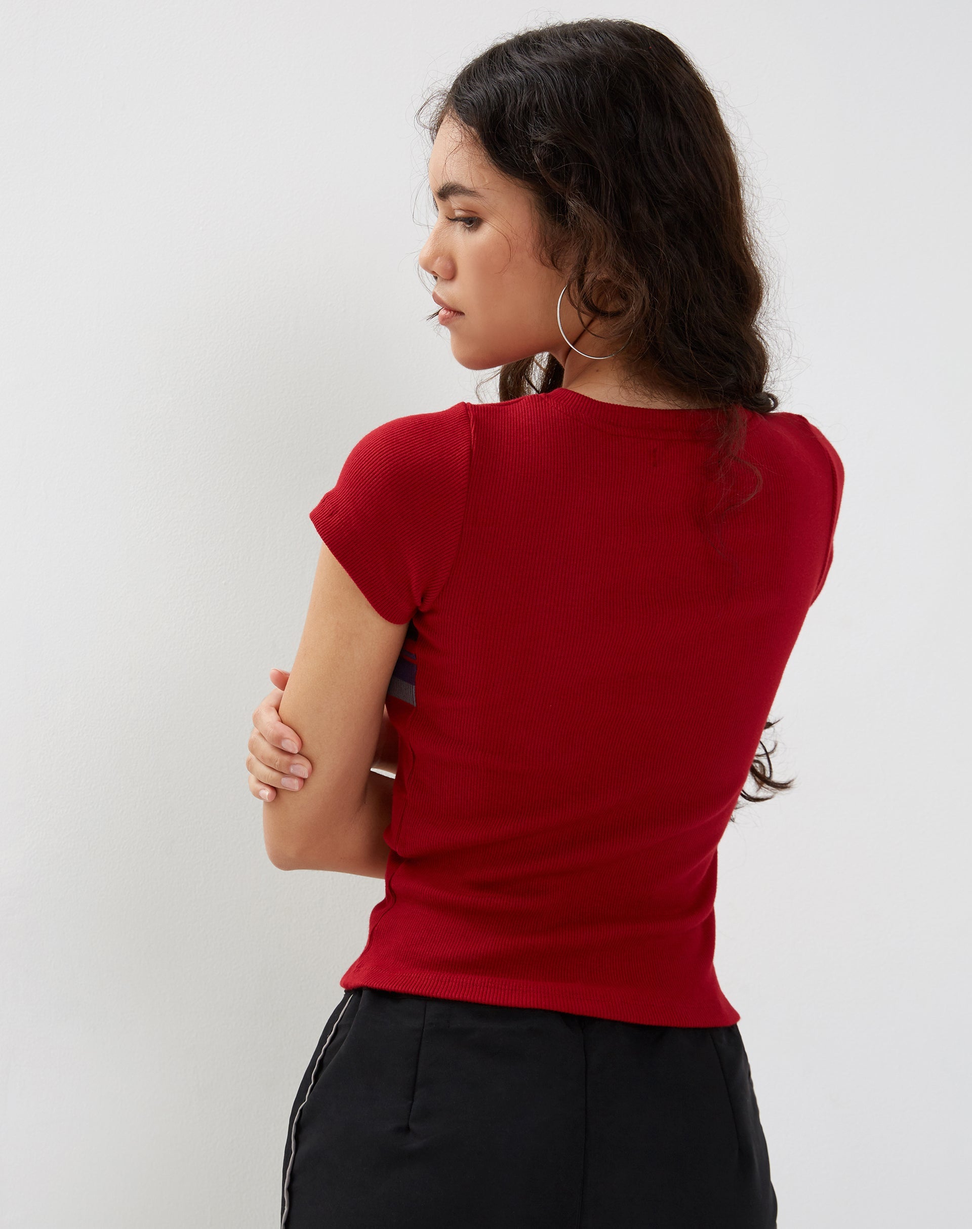 Image de Tiona Top en Adrenalin Red Stripe