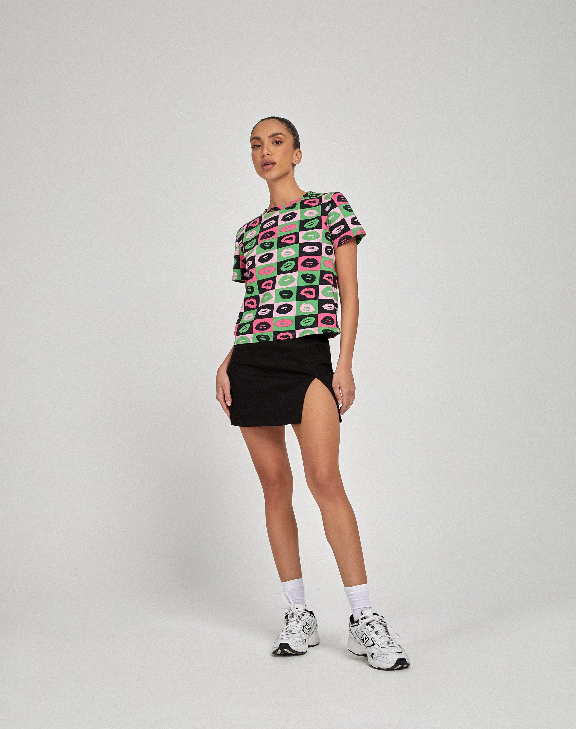 image de Tiona Top in Lips Green