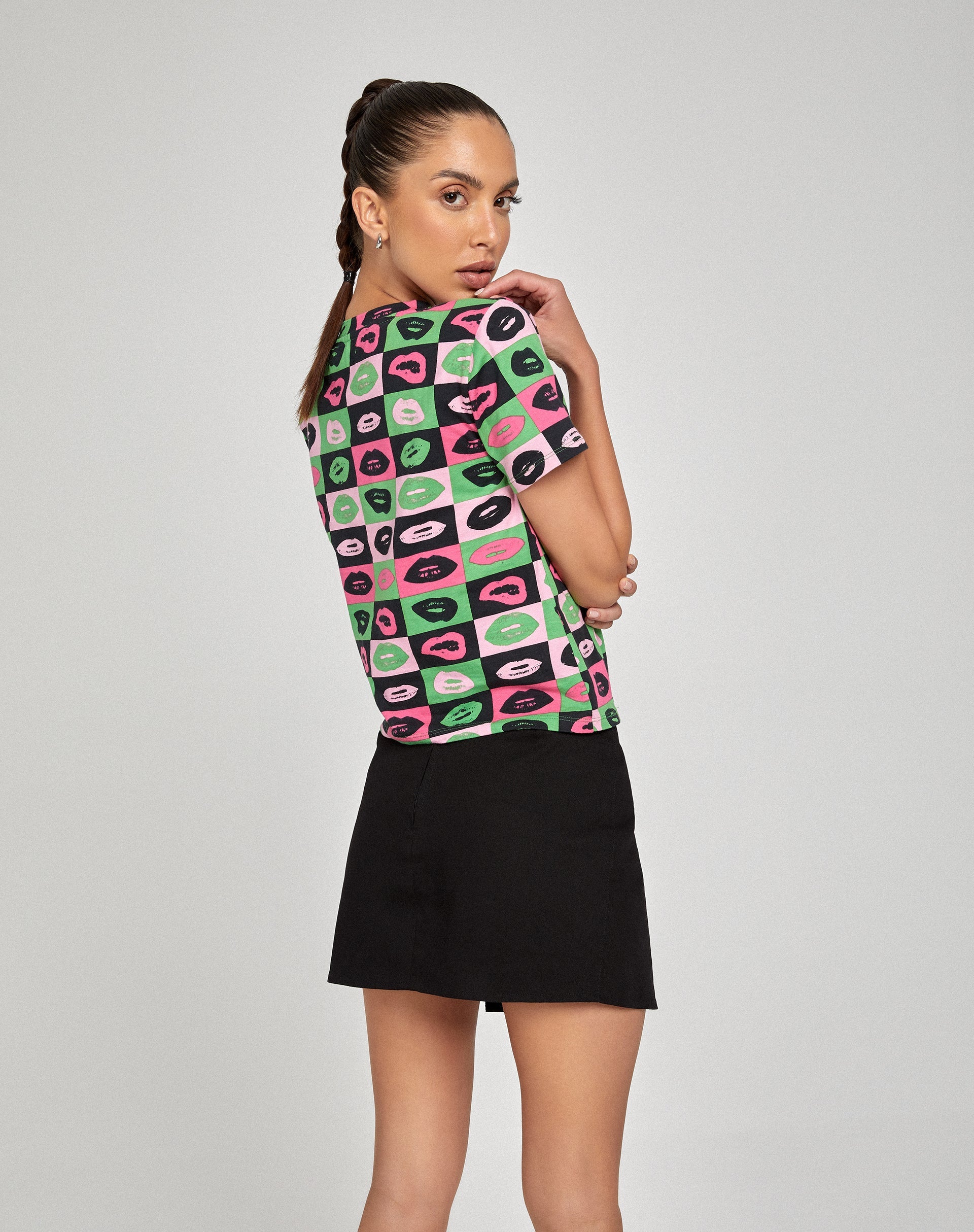 image de Tiona Top in Lips Green