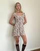 Image of Tipani Mini Dress in Vintage Bloom Ivory