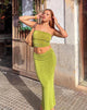 image de Tulus Maxi Skirt in Lime