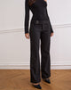 Image de Tova Tie Tailoring Trousers in Black