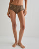 Image de Avi Short de bain en léopard rouge avec ceinture
