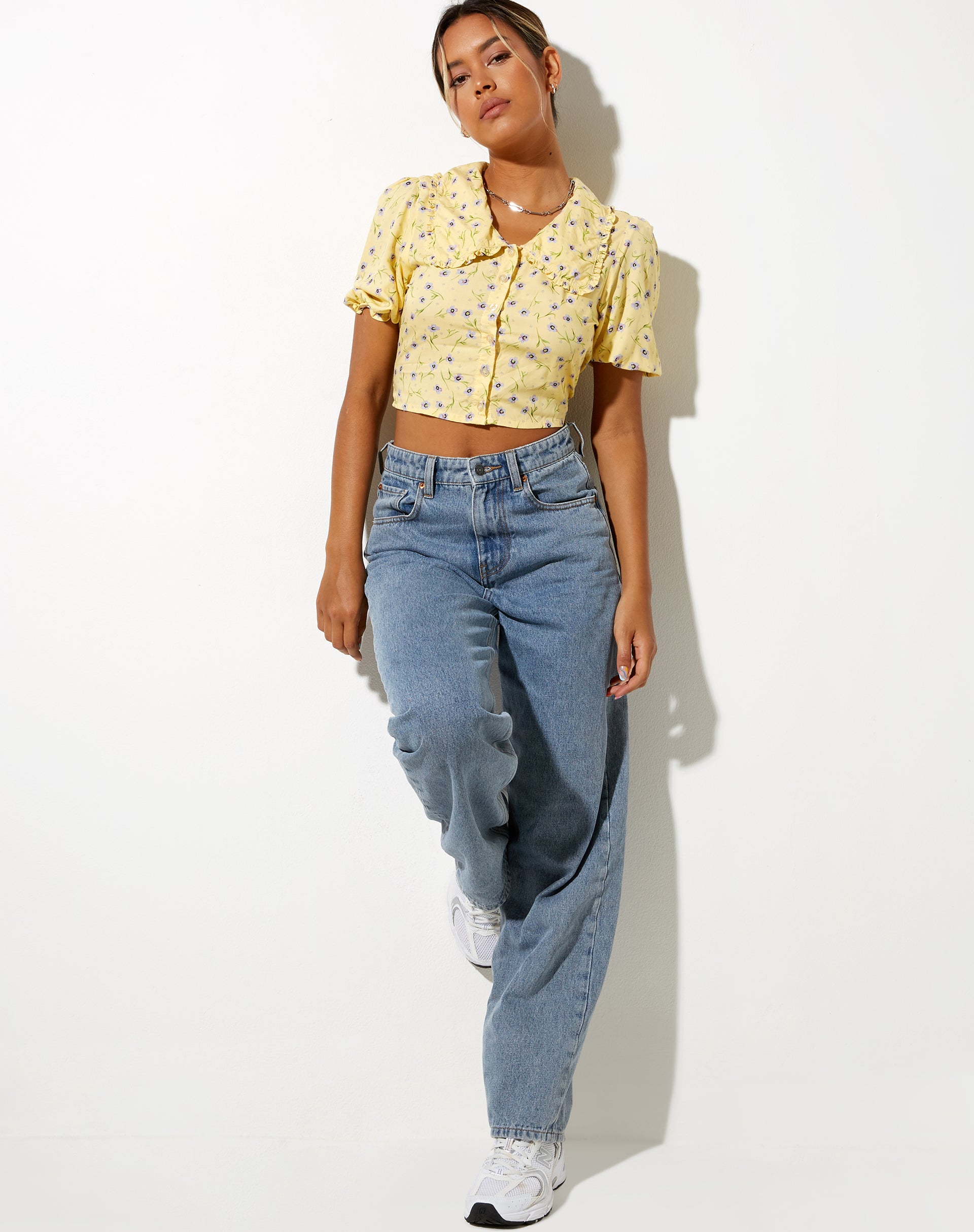 Image de Tucci Top in Wild Flower Lemon Drop