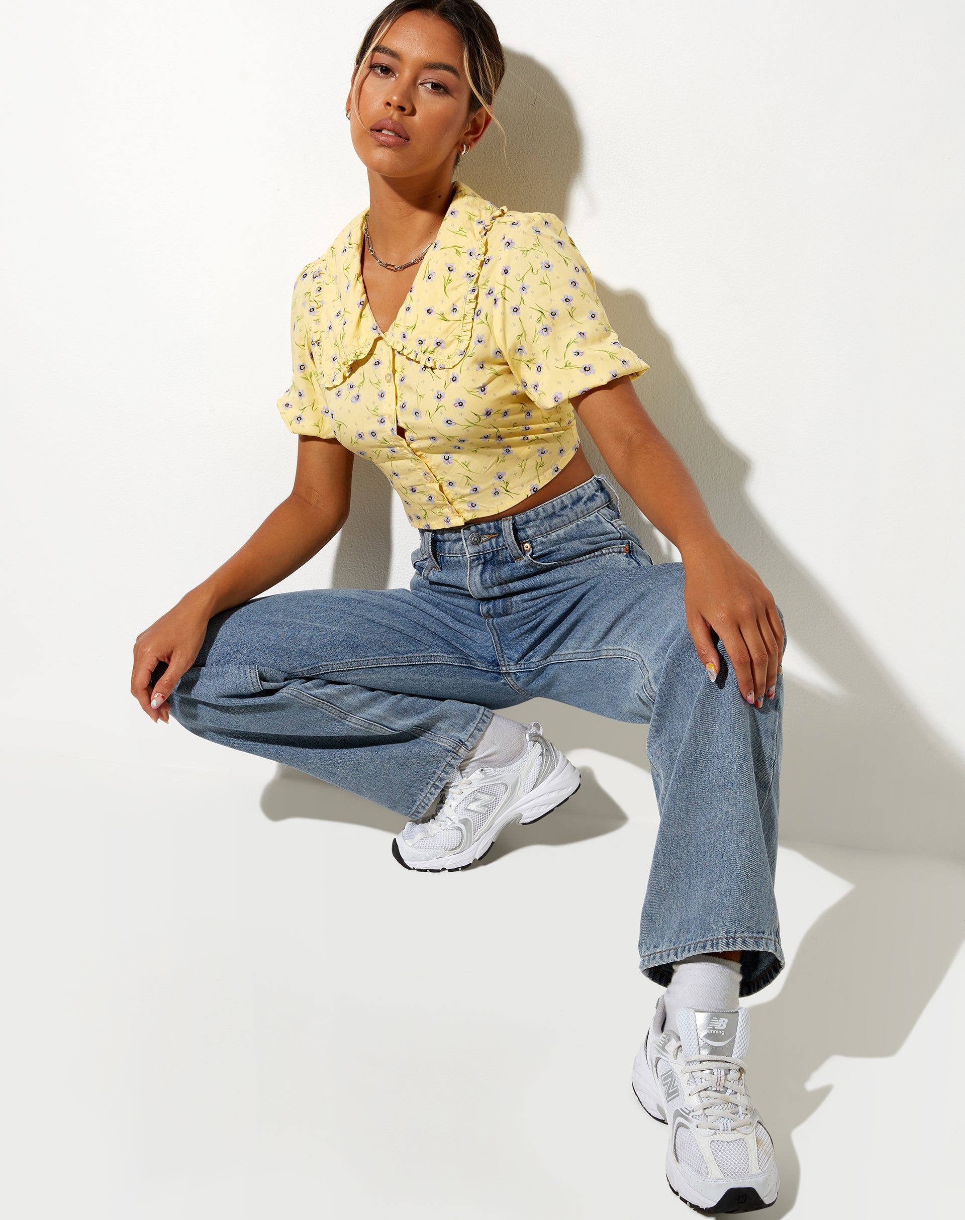 Image de Tucci Top in Wild Flower Lemon Drop