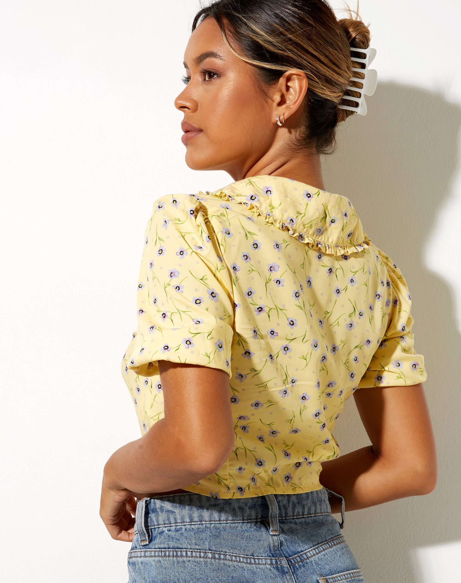 Image de Tucci Top in Wild Flower Lemon Drop