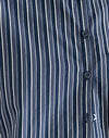 Rayures bleu foncé indigo