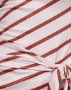  Rayure diagonale rose