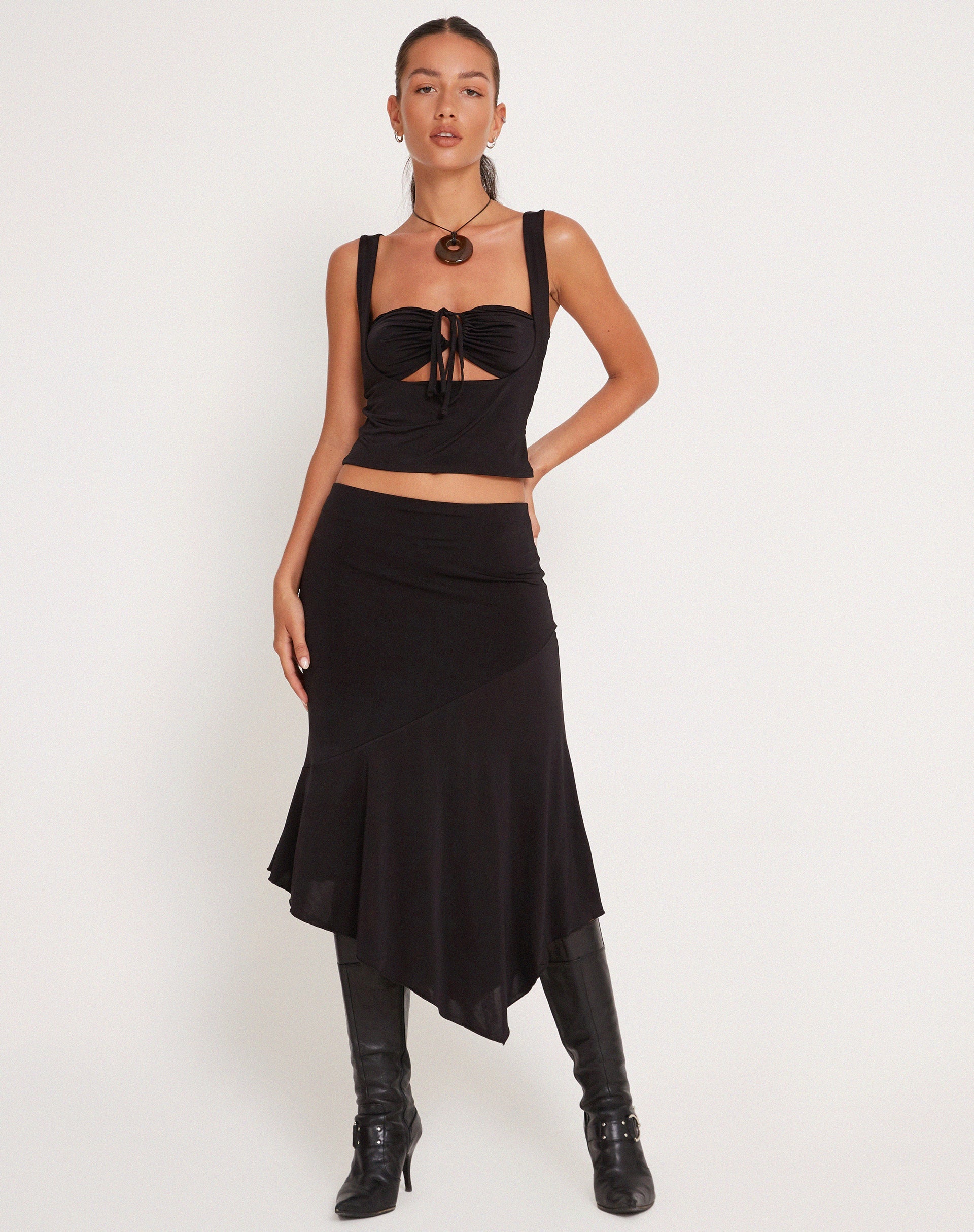 Image de Ulani Crop top in Black