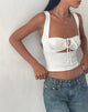 Image de Ulani Crop Top in Ivory
