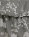 Floral flou gris