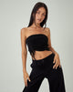 Image de MOTEL X JACQUIE Top bandeau Verena en noir