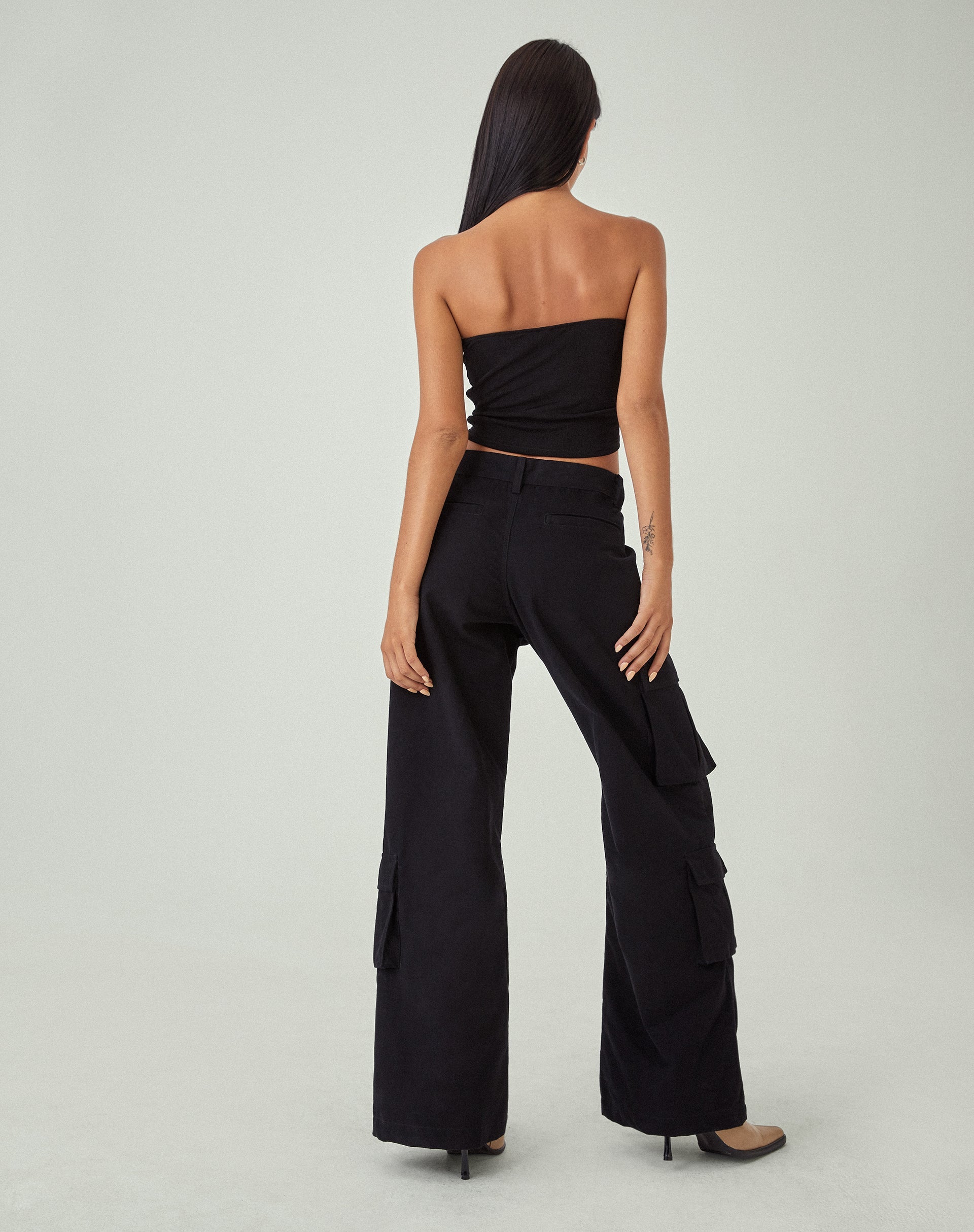 Image de MOTEL X JACQUIE Top bandeau Verena en noir
