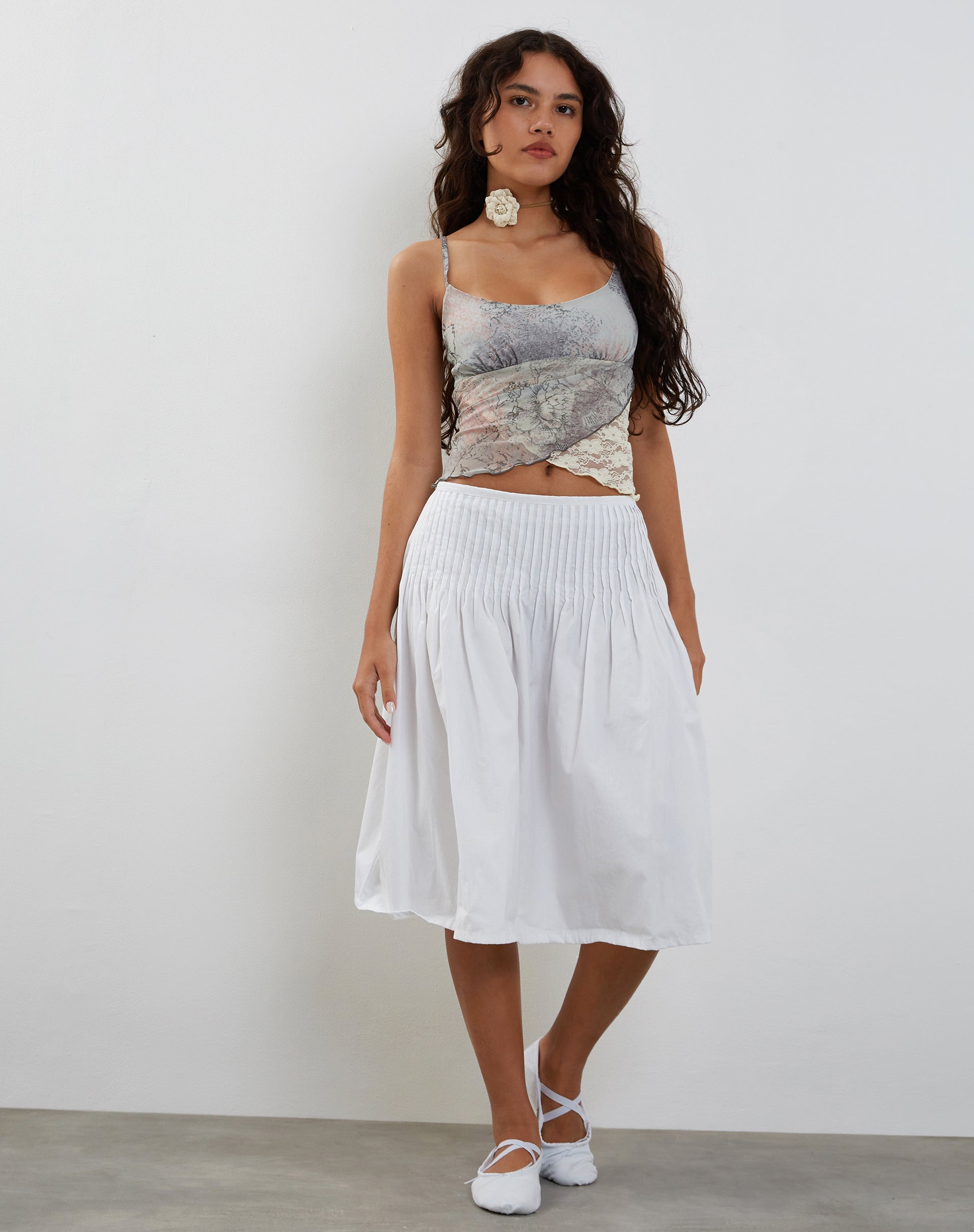 Image de Vienna Cami Top in Pastel Floral Lace