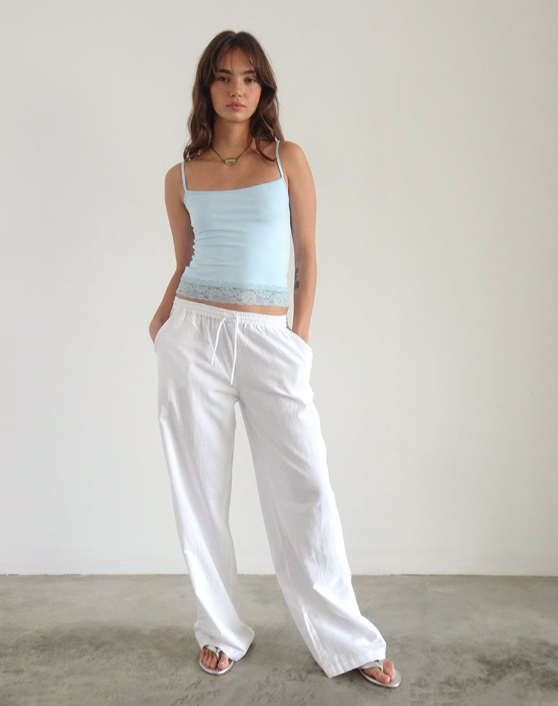 Image de Vikha Vest Top in Soft Slinky Blue