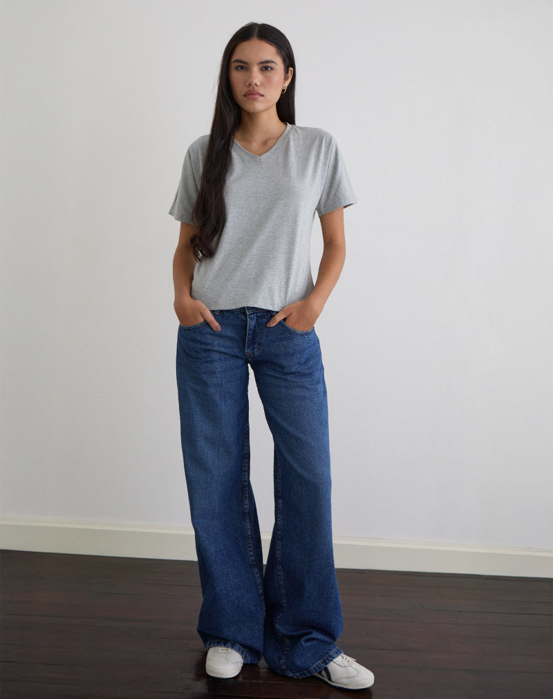 Image de Viman Top en Jersey Gris Marl