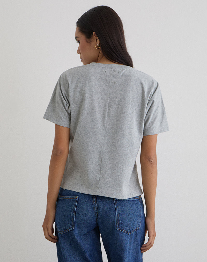 Image de Viman Top en Jersey Gris Marl
