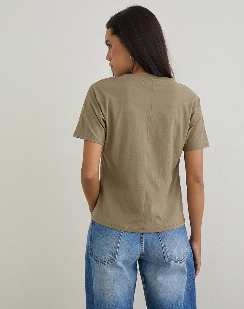 Image de Viman Top en Jersey Khaki
