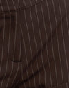 Tailoring Marron foncé à rayures