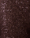 Paillettes marron