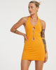 Image de Mini robe Yajoh en orange flamme