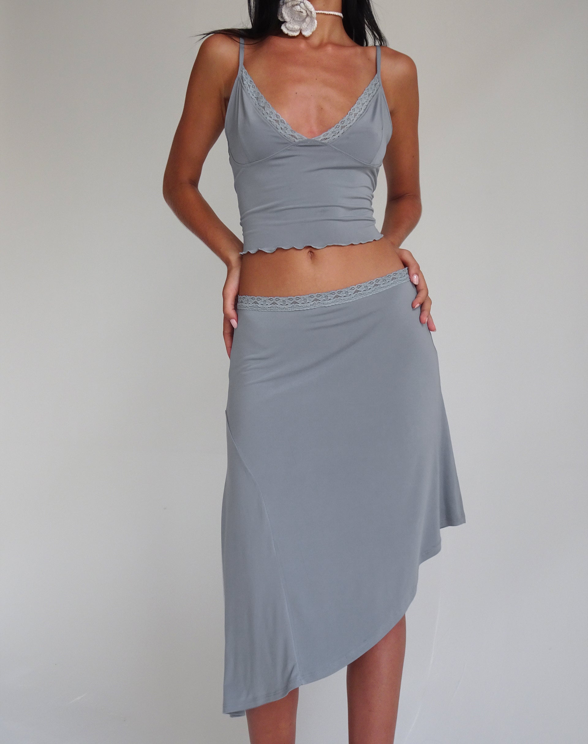 Image de Yenika Cami Top in Slinky Grey