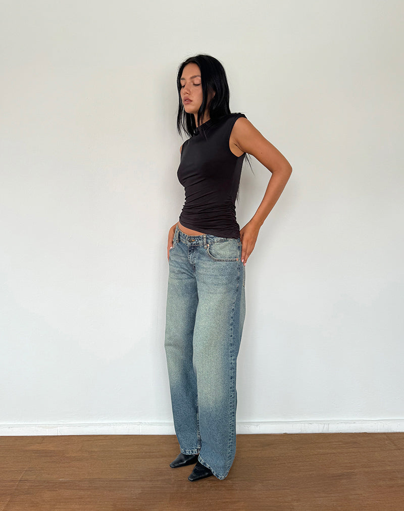 Image de Yeseo Tank Slinky Top in Black