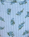 bleu cluster floral