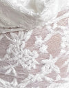 Tricot Jacquard Blanc