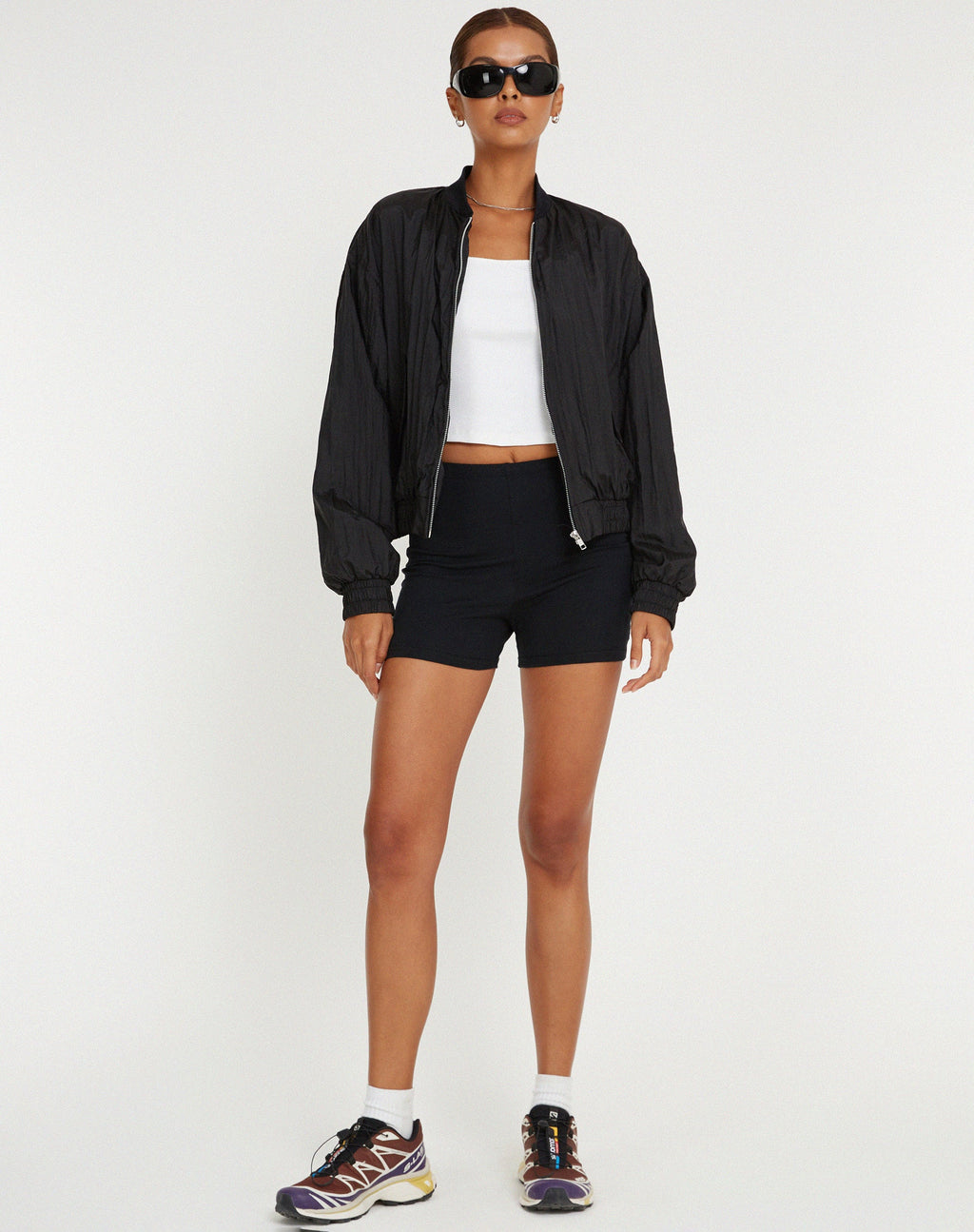 Veste Yuu Shell en noir