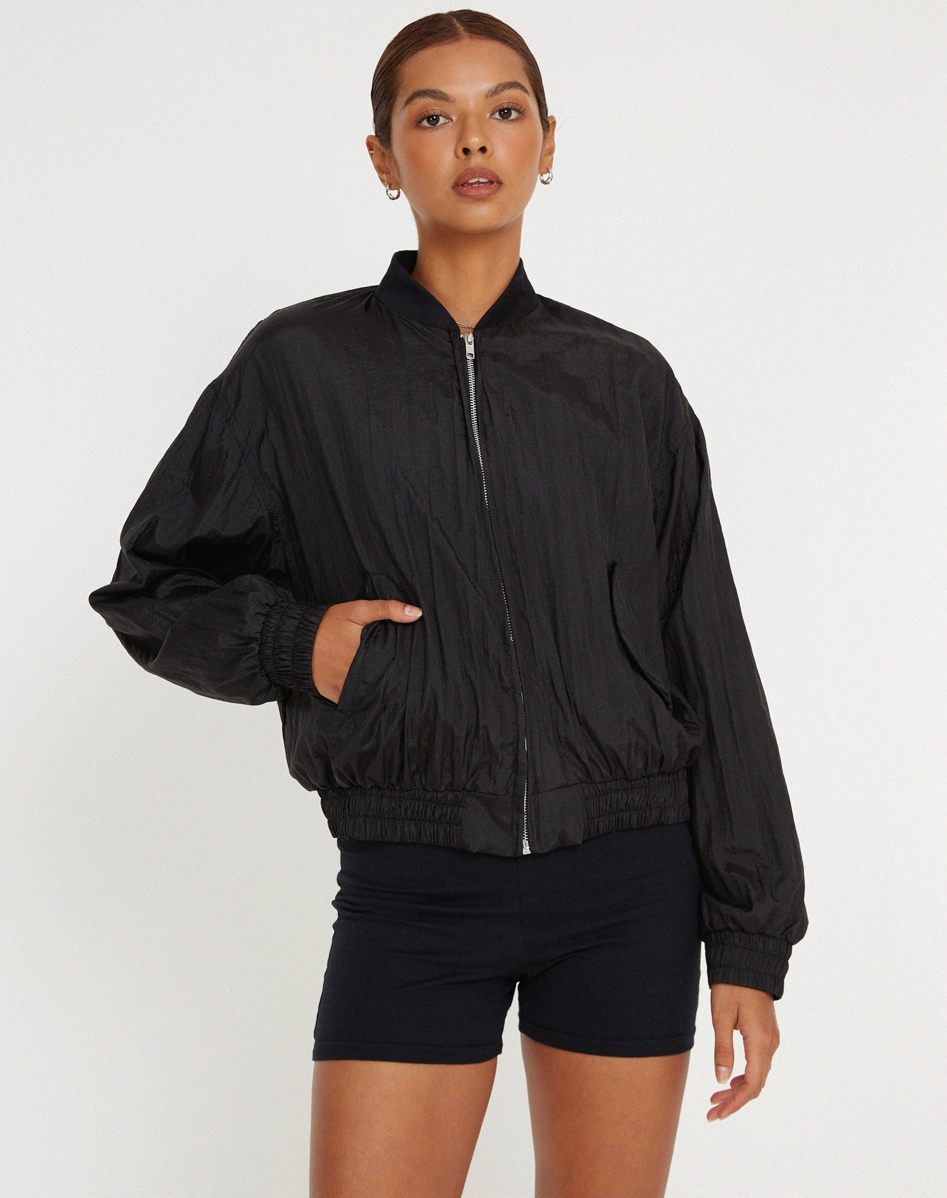 Image de Yuu Shell Jacket in Black