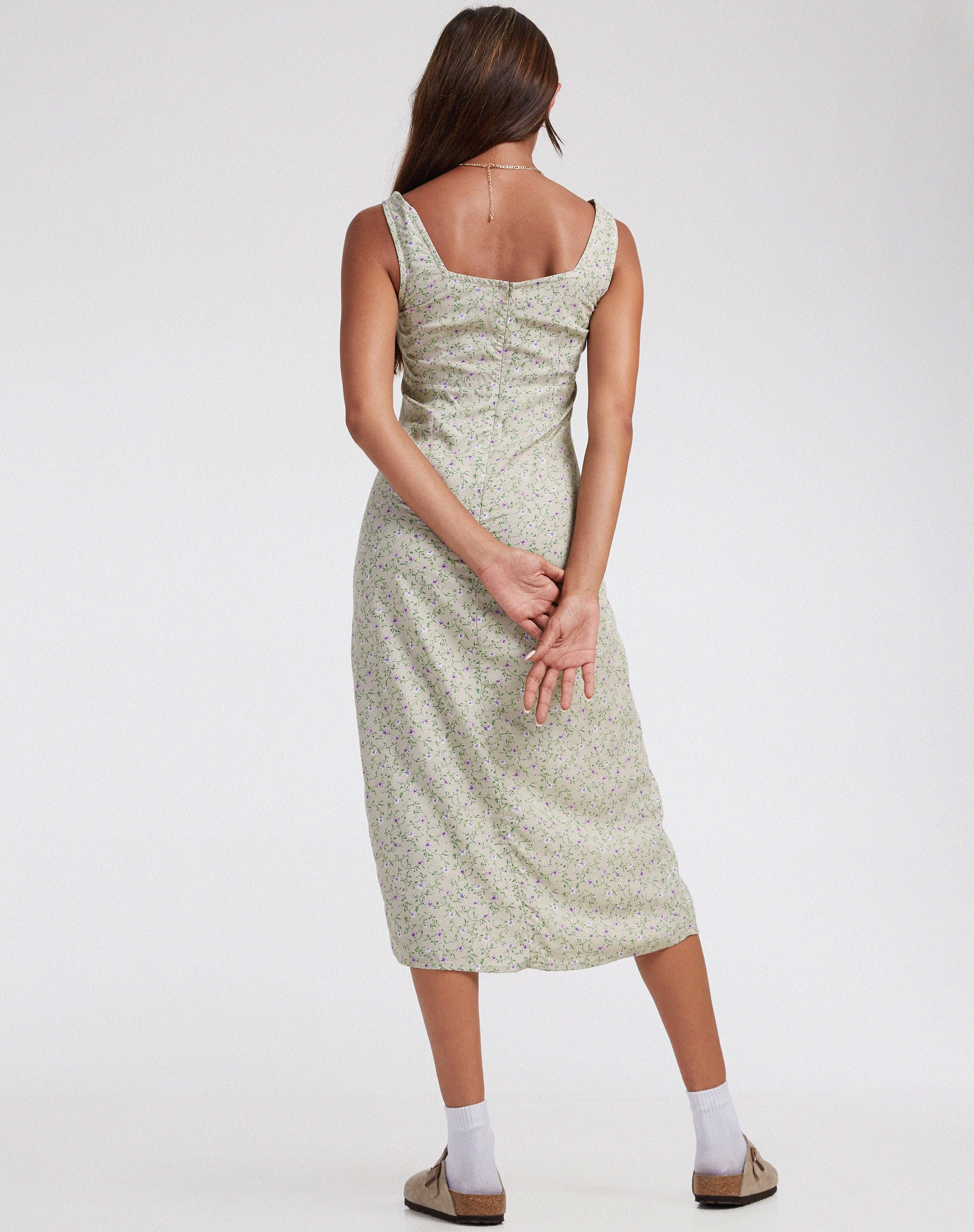 Image de Jorie Midi Dress in Parma Violet