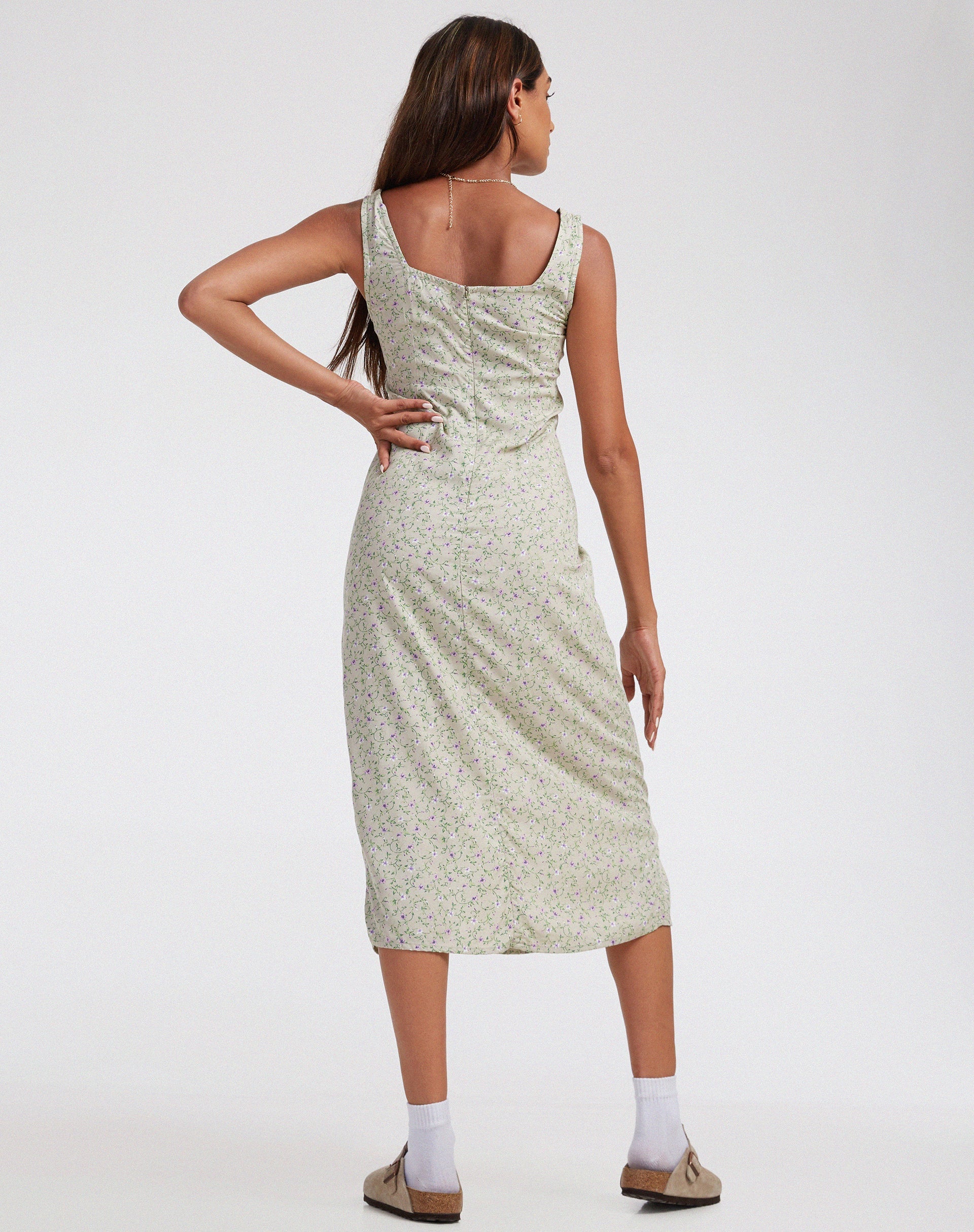 Image de Jorie Midi Dress in Parma Violet