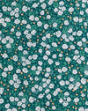 Champ floral vert