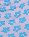  Jolie marguerite florale lilas et bleu