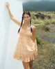 Image de la robe de jour Soyata en Ditsy Tangerine