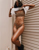 Image de Farida Bikini Top in Mocha Checker