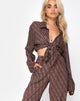 Image de la chemise Oxford en lune chinoise